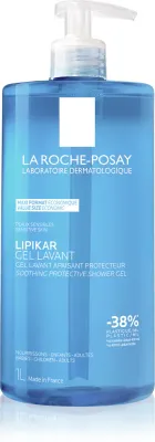 La Roche-Posay Lipikar Gel Lavant - Смягчающий и защитный гель для душа, 1000 мл