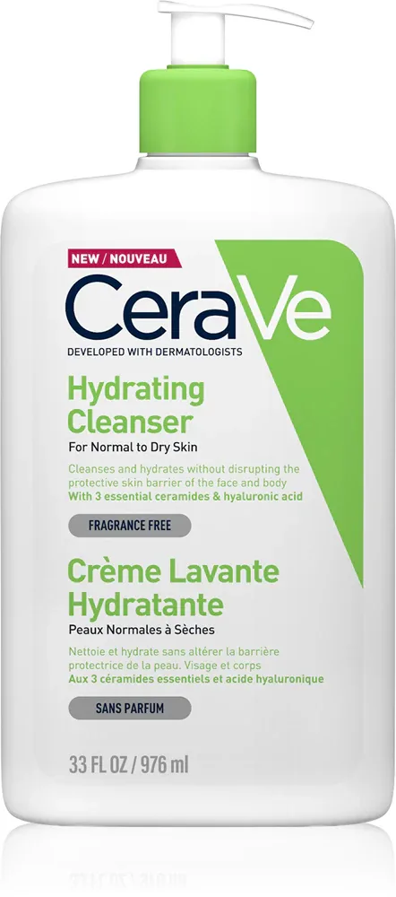 CeraVe Cleansers Hydrating Cleanser - Гель для душа с увлажняющим действием