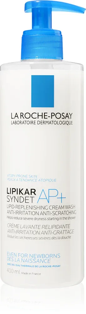 La Roche-Posay Lipikar Syndet AP+ - Кремовый гель для душа против раздражения и зуда кожи
