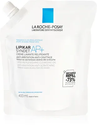 La Roche-Posay Lipikar Syndet AP+ - Кремовый гель для душа против раздражения и зуда кожи, 400 мл (LRP06619)