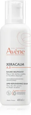 Avene XeraCalm A.D. Lipid-Replenishing Balm - Бальзам для увлажнения сухой и атопической кожи, 400 мл