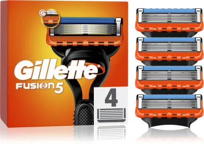 Gillette Fusion5 - Запасные лезвия, 16 шт, 4 шт