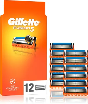 Gillette Fusion5 - Запасные лезвия, 16 шт, 12 шт (GIL03329)