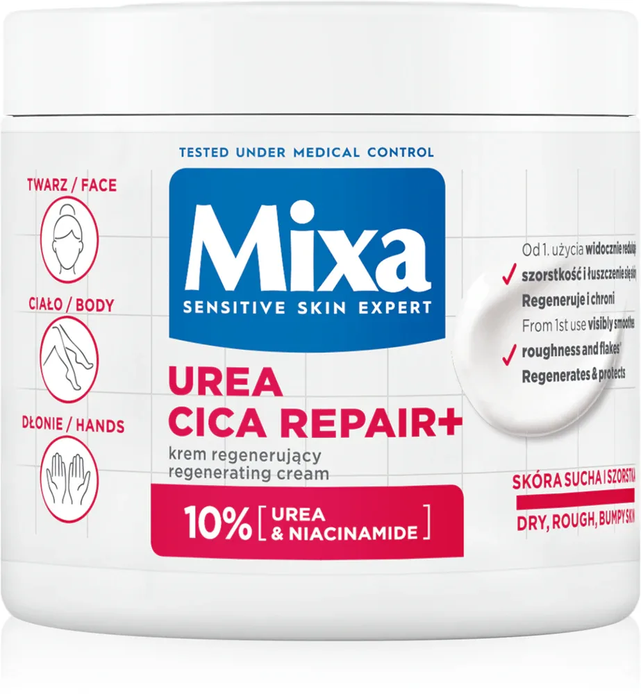 Mixa Mixa Body Care Urea Cica Repair - Регенерирующий крем для тела для очень сухой кожи