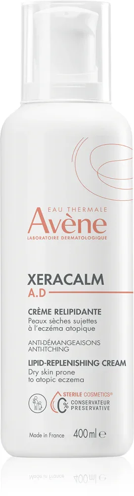 Avene XeraCalm A.D. Lipid-Replenishing Cream - Крем для тела, восполняющий липиды для сухой и атопической кожи