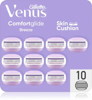 Gillette Venus ComfortGlide Breeze - Запасные лезвия, 10 шт, 10 шт