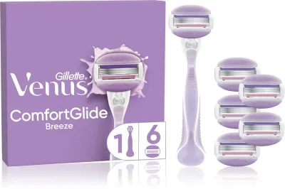 Gillette Venus ComfortGlide Breeze - Запасные лезвия, 10 шт, 6 шт