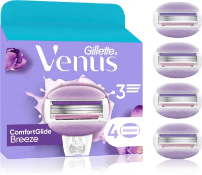 Gillette Venus ComfortGlide Breeze - Запасные лезвия, 10 шт, 4 шт