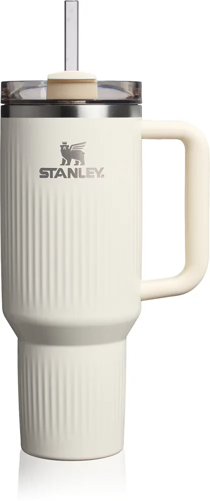 Термостакан Stanley Quencher H2.O FlowState Fluted Tumbler с крышкой и трубочкой, с ручкой, 1180 мл