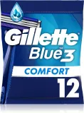 Станки для бритья одноразовые Gillette Blue 3 Comfort 3 лезвия, с увлажняющей полоской, 8 шт — фото 1