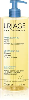 Uriage Hygiene Cleansing Oil - Масло для очищения лица и тела, 500 мл