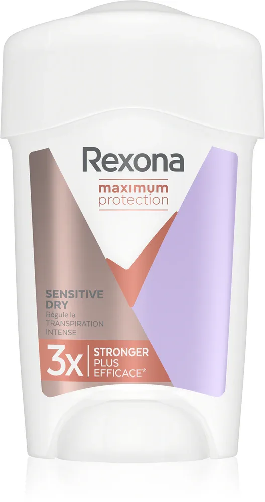 Антиперспирант кремовый Rexona Maximum Protection Sensitive Dry защита до 96 часов, 45 мл Sensitive Dry