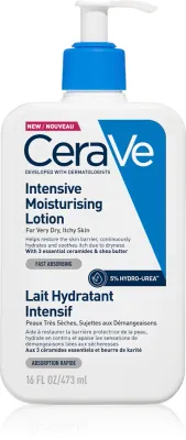 CeraVe Moisturizers Intensive Moisturizing Lotion - Млечко увлажняющее для сухой и зудящей кожи, 473 мл