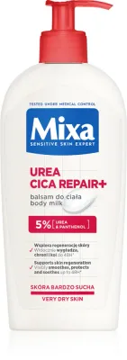 Mixa Urea Cica Repair - Регенерирующее молочко для тела, 400 мл