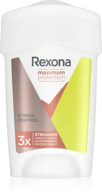 Антиперспирант кремовый Rexona Maximum Protection Stress Control без белых следов, 45 мл
