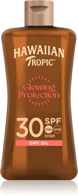 Hawaiian Tropic Glowing Protection Dry Oil - Сухое масло для загара SPF 30, 100 мл