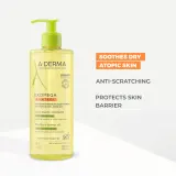 Масло для душа A-Derma Exomega Control Emollient Shower Oil смягчающее, для сухой и атопичной кожи — фото 4