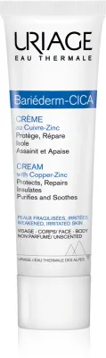 Uriage Bariederm Cica-Cream with Copper-Zinc - Крем для тела с медью и цинком с пантенолом, 15 мл