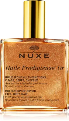 Nuxe Huile Prodigieuse Or - Многофункциональное сухое масло с брокколи для лица, тела и волос
