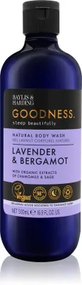 Baylis & Harding Goodness Sleep Beautifully - В контексте того, что это гель для душа: антистрессовый гель для душа для спокойного сна Lavender & Bergamot, 500 мл