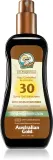 Australian Gold Spray Gel Sunscreen With Instant Bronzer - Тонизирующий защитный гель SPF 30, 237 мл — фото 1