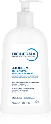 Bioderma Atoderm Intensive Gel Moussant - Пенящийся гель питательный для сухой и атопической кожи, 500 мл