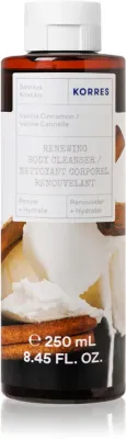 Korres Vanilla & Cinnamon - Нежный гель для душа, 250 мл