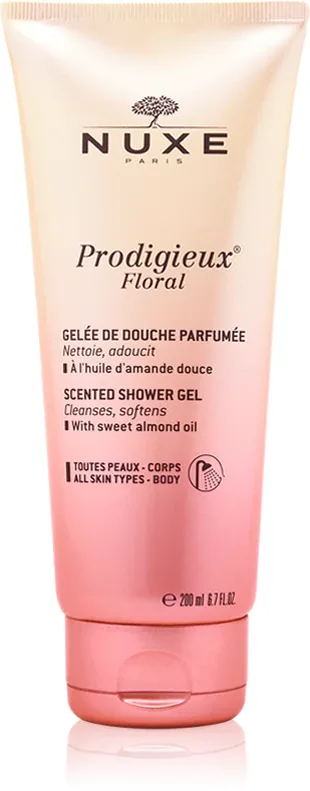 Nuxe Prodigieux Floral - Гель для душа с маслом миндаля, 200 мл