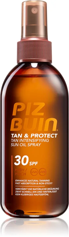 Piz Buin Tan & Protect - Защитное масло для загара SPF 30, 150 мл