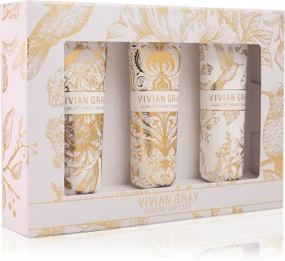 Vivian Gray Velvet White - Подарочный набор для рук, 1 шт