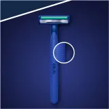 Gillette Blue II Plus - Одноразовые бритвы для мужчин, 14 шт — фото 8