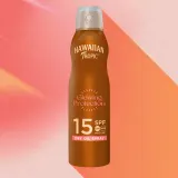 Hawaiian Tropic Glowing Protection Dry Oil Spray - Солнцезащитный спрей для загара SPF 15, 177 мл — фото 6