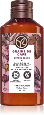 Yves Rocher Bain de Nature - уходовый гель для душа, Coffee Beans 200 мл