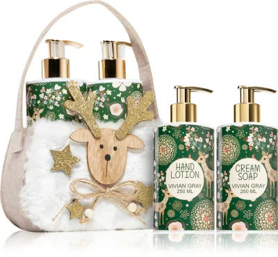 Vivian Gray Natural Christmas Green Tea & Citrus - Подарочный набор для рук