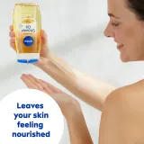 Набор NIVEA Natural Caring масла для душа увлажняющие, 3 шт. по 200 мл 3 x 200 мл — фото 2
