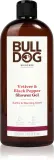 Гель для душа Bulldog Vetiver and Black Pepper мужской, с ароматом ветивера и чёрного перца, 500 мл — фото 1