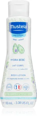 Mustela Bebe Hydra Bebe - Увлажняющее молочко для тела для детской кожи, 100 мл
