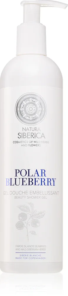 Natura Siberica Copenhagen Polar Blueberry - Омолаживающий гель для душа с увлажняющим действием, 400 мл