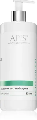 Гель для тела Apis Natural Cosmetics Professional Ultrasound с гиалуроновой кислотой, для ультразвуковых процедур, 500 мл