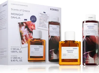 Korres Midnight Dahlia - Подарочный набор для женщин, 1 шт