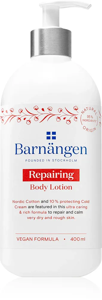 Barnängen Repairing - Молочко для тела для сухой и очень сухой кожи, 400 мл