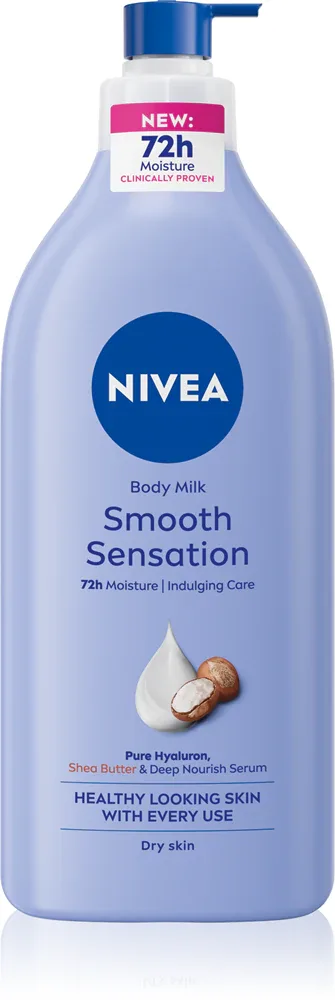 NIVEA Smooth Sensation - Увлажняющее молочко для тела для сухой кожи