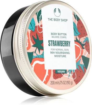 The Body Shop Strawberry Body Butter - Масло для тела для нормальной кожи, 200 мл