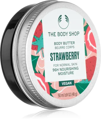 The Body Shop Strawberry Body Butter - Масло для тела для нормальной кожи, 50 мл