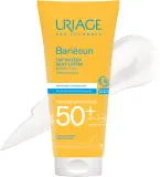 Молочко солнцезащитное Uriage Bariesun Silky Lotion SPF 50+ для лица, некомедогенное, 100 мл — фото 2