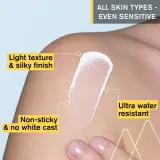 Молочко солнцезащитное Uriage Bariesun Silky Lotion SPF 50+ для лица, некомедогенное, 100 мл — фото 3