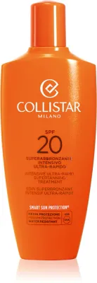 Collistar Special Perfect Tan Intensive Ultra-Rapid Supertanning Treatment - Средство для ускорения и продления загара SPF 20, 200 мл