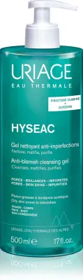 Uriage Hyseac Cleansing Gel - Нежный гель для очищения лица и тела