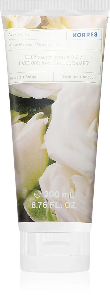 Korres White Blossom - Увлажняющее молочко для тела, 200 мл