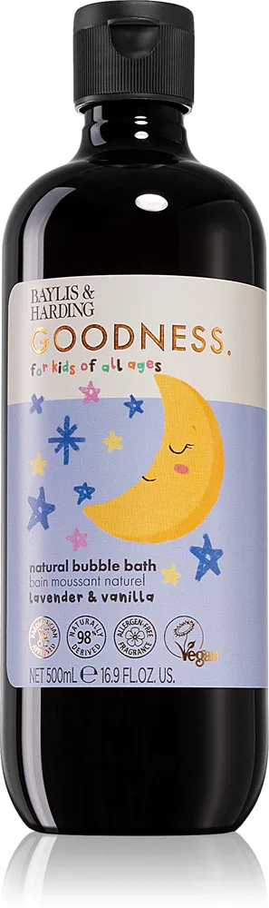 Baylis & Harding Goodness Lavender & Vanilla - Пена для ванны для детей, 500 мл